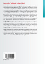 Forensische Psychologie in Deutschland Forensische Psychologie in Deutschland