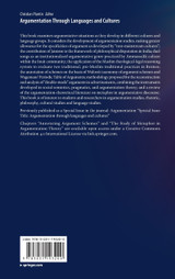 Argumentation Through Languages and Cultures