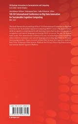 5th EAI International Conference on Big Data Innovation for Sustainable Cognitive Computing