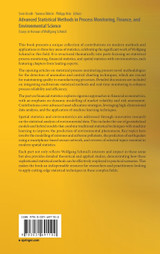 Advanced Statistical Methods in Process Monitoring, Finance, and Environmental Science