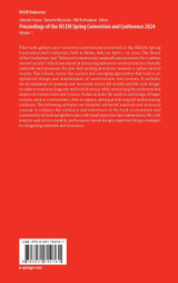 Proceedings of the RILEM Spring Convention and Conference 2024