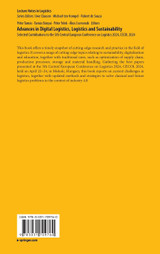 Advances in Digital Logistics, Logistics and Sustainability Advances in Digital Logistics, Logistics and Sustainability