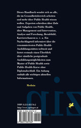 Das Handbuch Public Health