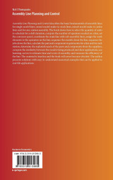 Assembly Line Planning and Control