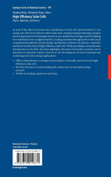 High-Efficiency Solar Cells