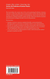 Service Life Prediction of Exterior Plastics