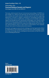 Structural Nonlinear Dynamics and Diagnosis