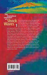 29th International Symposium on Shock Waves 1 29th International Symposium on Shock Waves 1