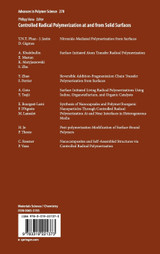 Controlled Radical Polymerization at and from Solid Surfaces