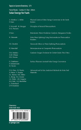 Solar Energy for Fuels