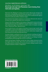 Macroscopic and Large Scale Phenomena