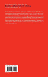 Simulation and Testing for Vehicle Technology