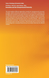 Innovation and the Entrepreneurial University Innovation and the Entrepreneurial University