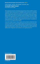 Sustainable Freight Transport Sustainable Freight Transport