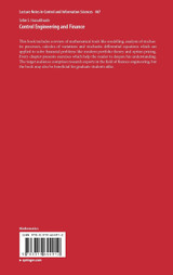 Control Engineering and Finance