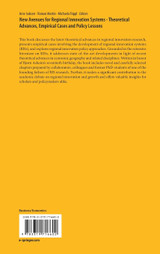 New Avenues for Regional Innovation Systems - Theoretical Advances, Empirical Cases and Policy Lessons