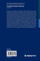 Formulating Poorly Water Soluble Drugs