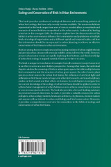 Ecology and Conservation of Birds in Urban Environments Ecology and Conservation of Birds in Urban Environments