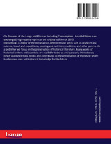 On Diseases of the Lungs and Pleurae, Including Consumption