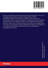 Sermons for Sundays and Chief Festivals of the Ecclesiastical Year Sermons for Sundays and Chief Festivals of the Ecclesiastical Year
