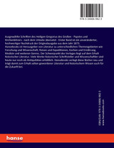 Ausgewählte Schriften des Heiligen Gregorius des Großen