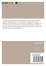 Electronic contracts in the context of laws in Pakistan