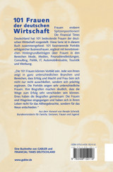 101 Frauen der deutschen Wirtschaft 101 Frauen der deutschen Wirtschaft