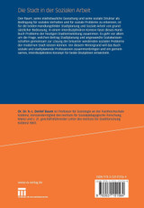 Die Stadt in der Sozialen Arbeit Die Stadt in der Sozialen Arbeit