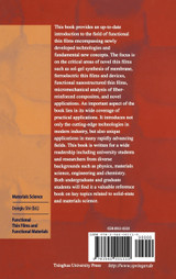 Functional Thin Films and Functional Materials Functional Thin Films and Functional Materials