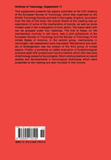 Mechanisms and Models in Toxicology