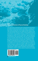 Continuum Methods of Physical Modeling