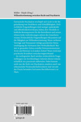 Willensbestimmung zwischen Recht und Psychiatrie