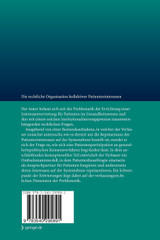 Die rechtliche Organisation kollektiver Patienteninteressen