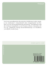 Aspekte zur Förderung der Kreativität im Unterricht Aspekte zur Förderung der Kreativität im Unterricht