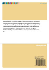 KMU-Kooperationen. Coopetition als Unternehmensstrategie