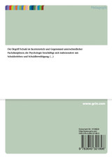 Schuldneigungen - Voraussetzungen und Folgen