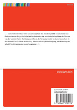 Die Unterschiede in der Erinnerung an den Holocaust zwischen der Bundesrepublik Deutschlands und der Französischen Republik Die Unterschiede in der Erinnerung an den Holocaust zwischen der Bundesrepublik Deutschlands und der Französischen Republik