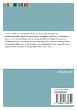 Einstieg in den Öffentlichen Dienst - Eine Perspektive für Sozialwissenschaftler?