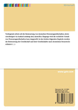 Die Besteuerung einer deutschen Personengesellschaft mit im Ausland ansässigen Anteilseignern Die Besteuerung einer deutschen Personengesellschaft mit im Ausland ansässigen Anteilseignern