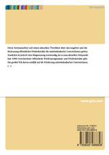 Ein aktueller Überblick über das Angebot und die Bedeutung öffentlicher Förderkredite für mittelständische Unternehmen