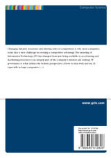 Building a Framework for an efficient IT Governance Building a Framework for an efficient IT Governance