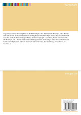 Businessplan für die fiktive Geschenke & Tee Boutique "Gift - Beutel"