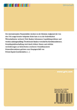 Auswirkungen und Beitrag der aktuellen Finanzkrise auf die Private Equity Branche