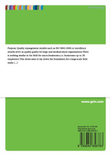 Total Quality Management for Micro-businesses in the Manufacturing Industry