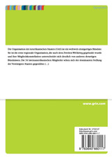 Die Lateinamerikapolitik der USA im Rahmen der Organisation der Amerikanischen Staaten (OAS)