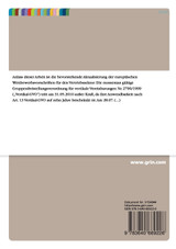 Die neue Vertikal-GVO Die neue Vertikal-GVO