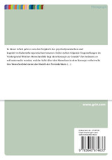 Vergleich vom psychodynamischen und kognitiv-verhaltenstherapeutischen Ansatz