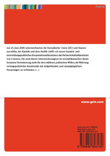 Die EU-Handels- und Entwicklungspolitik nach dem Abkommen von Cotonou