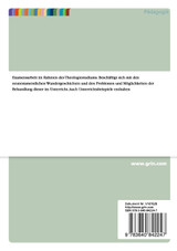 Wundergeschichten in der Realschule Wundergeschichten in der Realschule