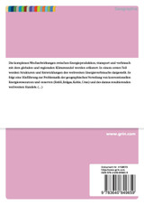 Energieversorgung und Klimawandel